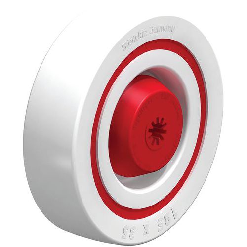 Roue Polyamide à Absorption De Bruit Pow 125_8k-fk