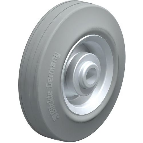 Roue à Bandage Caoutchouc V 125_15r-sg