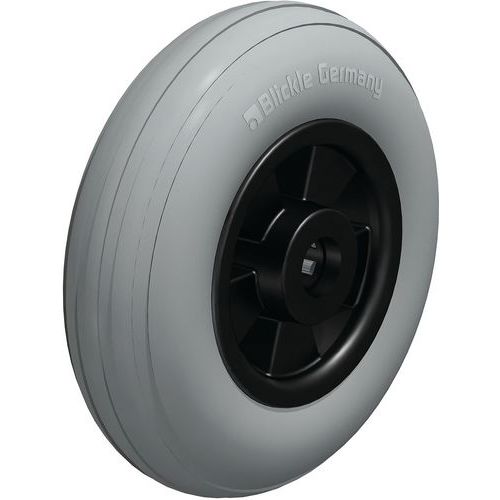 Roue à Bandage Caoutchouc Souple Vwpp 125_12r-sg