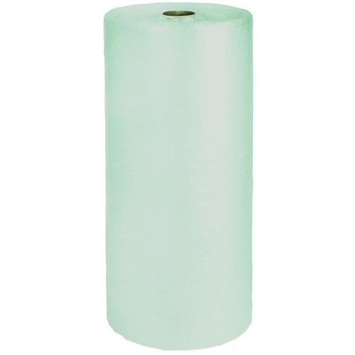 Film à bulles vert translucide recyclé - Ø 10 mm - 35 µ Film à bulles vert translucide recyclé - Ø 10 mm - 35 µ