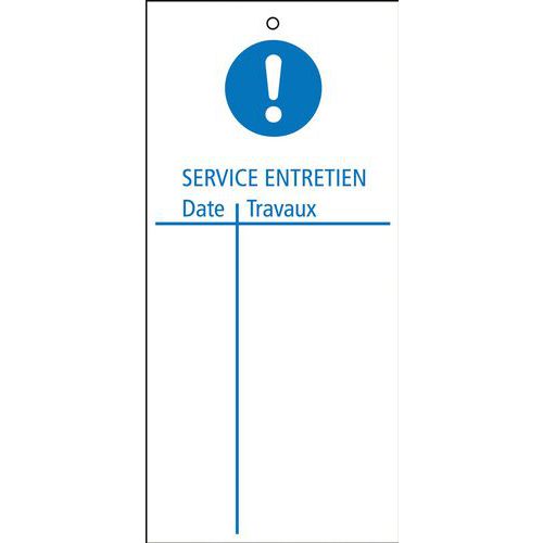 10 Etiquettes De Condamnation - Info Service Entretien