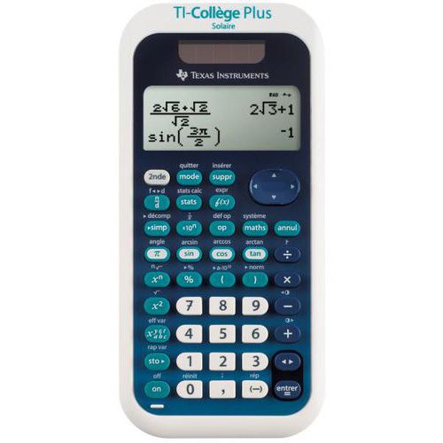 Calculatrice Texas Instrument collège+. thumbnail image 1
