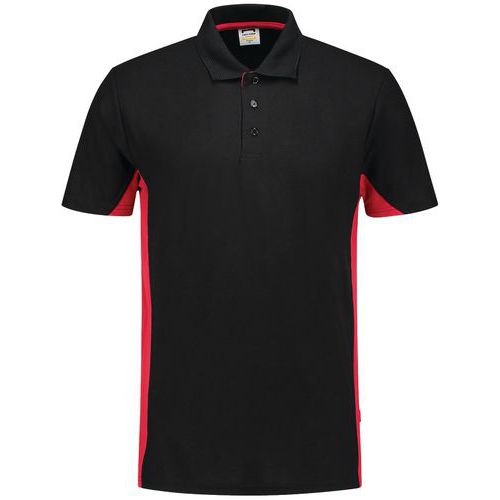 Polo Bicolor 202004 Black-red Xs