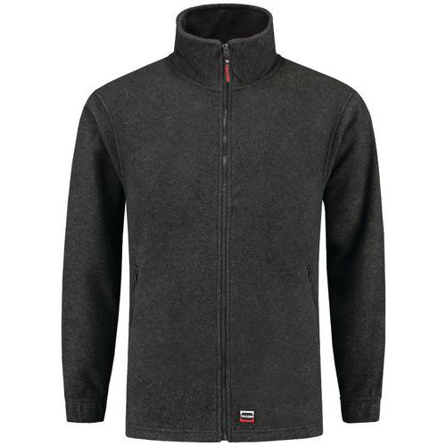 Sweat Zippé Polaire 301002 Antracite Melange S