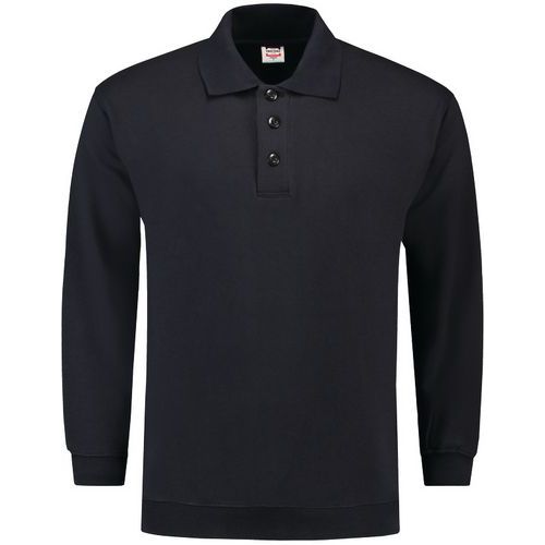 Sweat Col Polo Avec Bord 301005 Navy 8xl