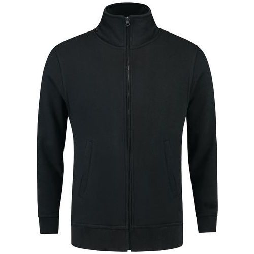 Sweat Zippé Lavable à 60 Degrés Black 7xl - Tr 301017