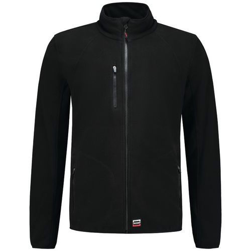 Sweat Zippé Polaire Luxe 301012 Black M