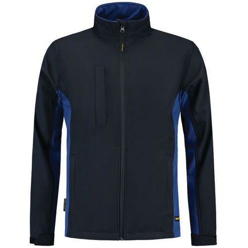 Blouson Softshell Bicolor 402002 Navy-royalblue L