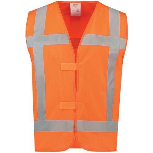 Gilet De Sécurité Norme Nl Rws 453015 Fluor Orange Xs-s