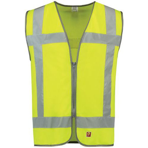 Gilet De Sécurité Norme Nl Rws Ignifugé Fluor Yellow 3xl-4xl