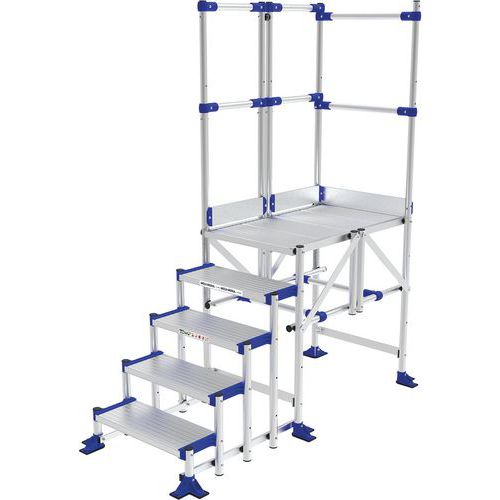 Meca Modul Plate-forme 5 Marches Lg 1m - 2 Gc