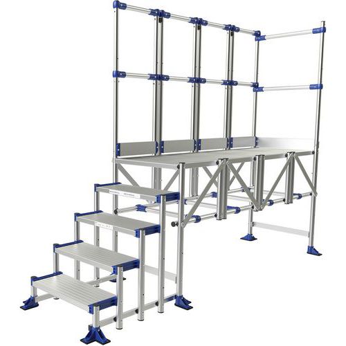Meca Modul Plate-forme 5 Marches Lg 2m - 2 Gc