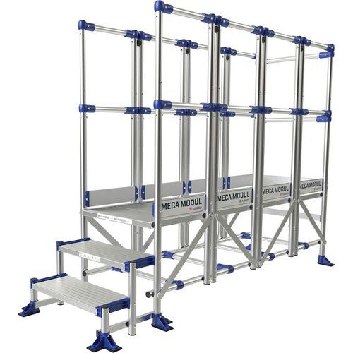Meca Modul Plate-forme 3 Marches Lg 2m - 3 Gc