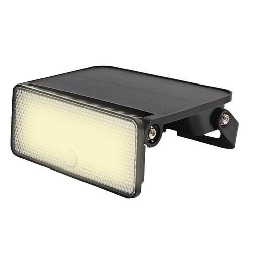Maya : Projecteur Led À Charge Solaire 1000 Lumens. Noir