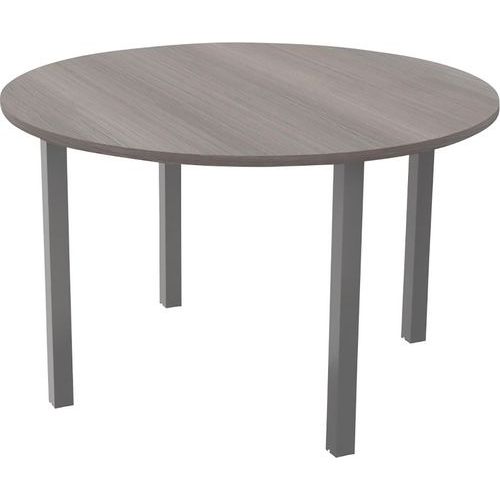 Table Réunion Arche Ã˜ 120 Cm 4 Pieds Cèdre / Alu
