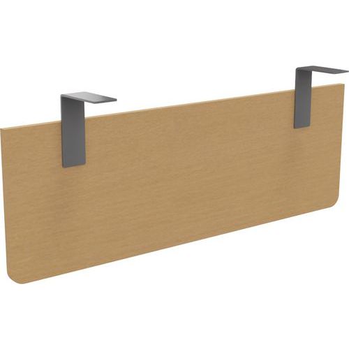 Voile De Fond Pour Bureau Largeur 120 Hêtre Equerre Alu