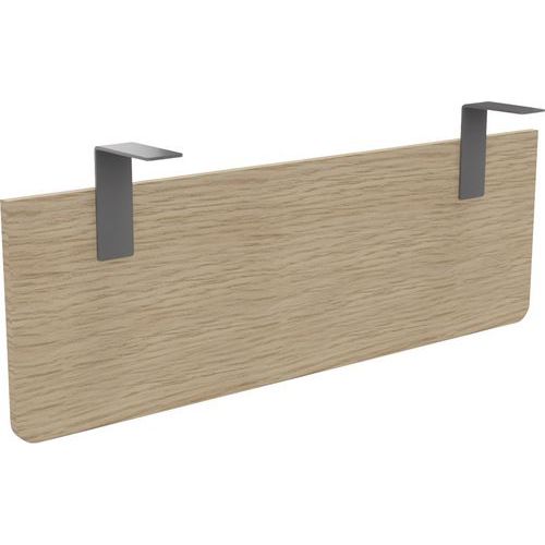 Voile De Fond Pour Bureau Largeur 120 Chêne Equerre Alu