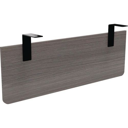 Voile De Fond Pour Bureau Largeur 120 Cèdre Equerre Noire