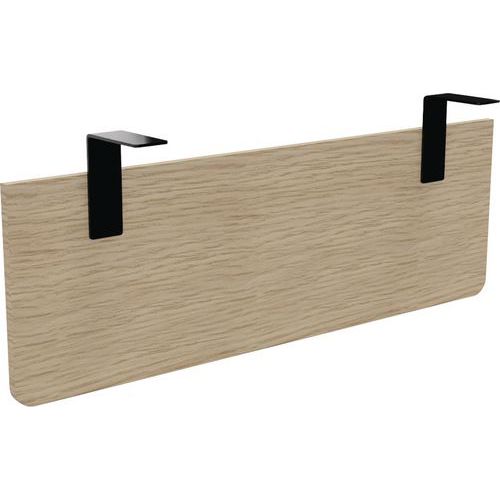 Voile De Fond Pour Bureau Largeur 120 Chêne Equerre Noire