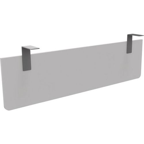 Voile De Fond Pour Bureau Largeur 140 Gris Equerre Alu