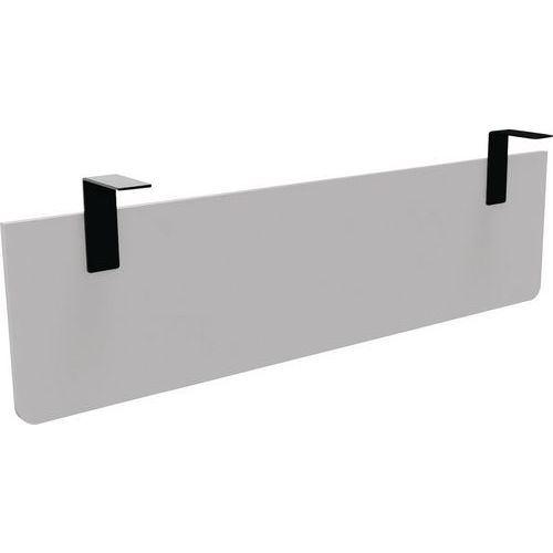 Voile De Fond Pour Bureau Largeur 140 Gris Equerre Noire