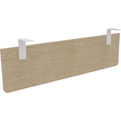 Voile De Fond Pour Bureau Largeur 140 Chêne Equerre Blanche