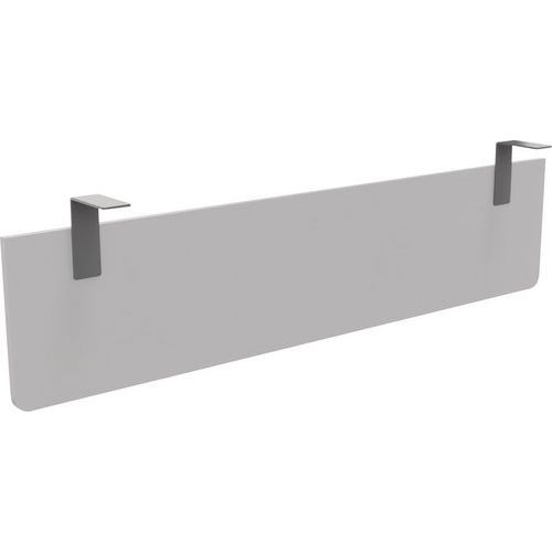 Voile De Fond Pour Bureau Largeur 160 Gris Equerre Alu