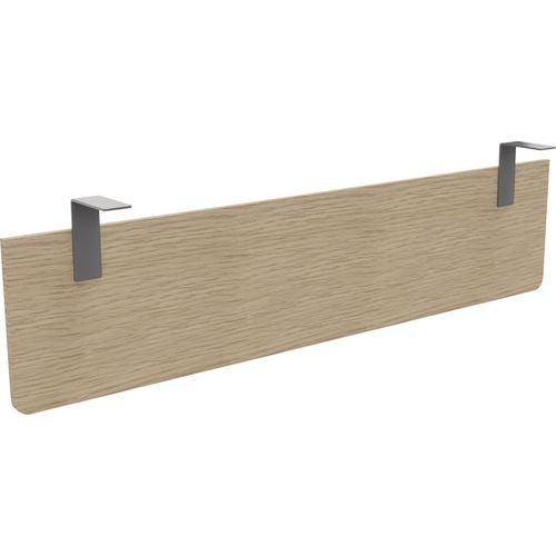 Voile De Fond Pour Bureau Largeur 160 Chêne Equerre Alu