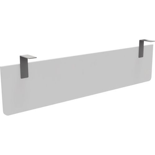 Voile De Fond Pour Bureau Largeur 160 Blanc Equerre Alu