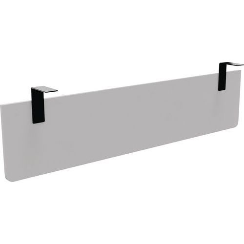 Voile De Fond Pour Bureau Largeur 160 Gris Equerre Noire