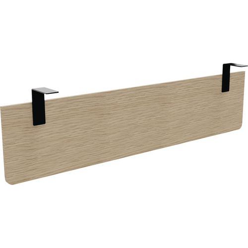 Voile De Fond Pour Bureau Largeur 160 Chêne Equerre Noire