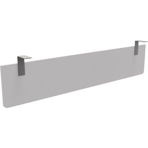 Voile De Fond Pour Bureau Largeur 180 Gris Equerre Alu