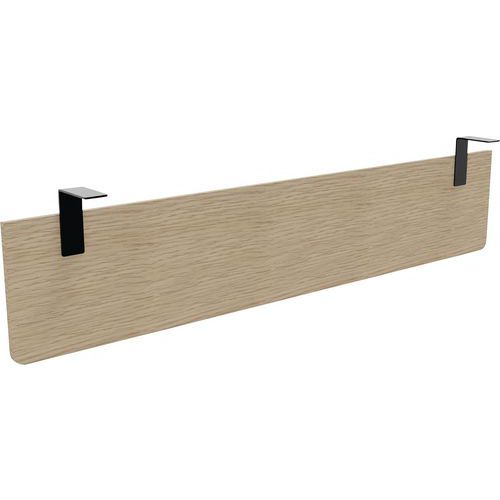 Voile De Fond Pour Bureau Largeur 180 Chêne Equerre Noire