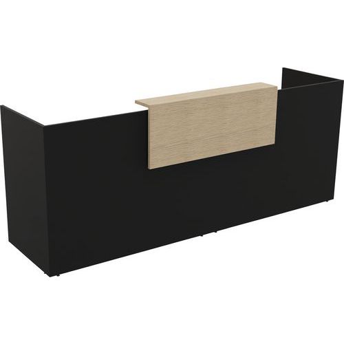 Banque D'accueil Filia + 28 M Chêne Fil/noir