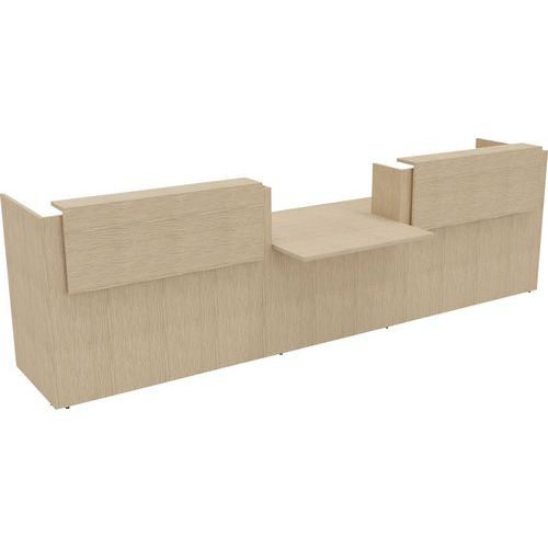 Banque D'accueil Filia + Pmr Centré 38 M Chêne Fil