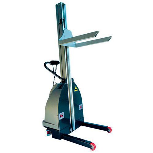 Gerbeur Semi-électrique 200 Kg Acier Levée 2000 Mm