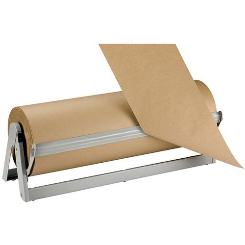 Stockman - Dérouleur-coupeur papier horizontal 92 cm - Rouleau Ø 22.8 cm - Robuste et Pratique