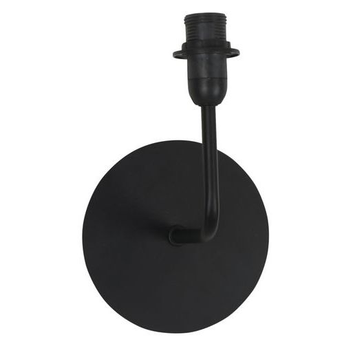 Applique Ronde En Métal Noir