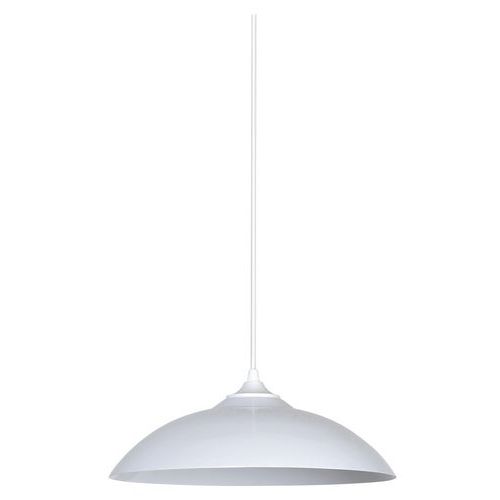 Suspension Forme Atelier En Métal Peint Blanc