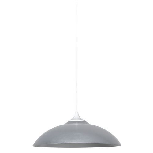 Suspension Forme Atelier En Métal Peint Silver