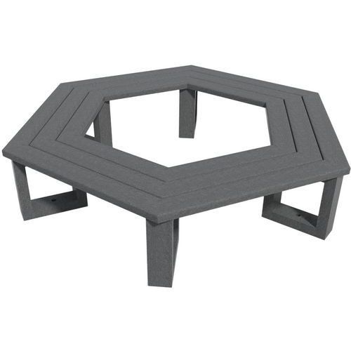 Banquette Escapade Junior Primaire Hexagonale - Gris/gris