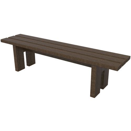 Banquette Madrid Junior Primaire 150 Cm - Marron/marron