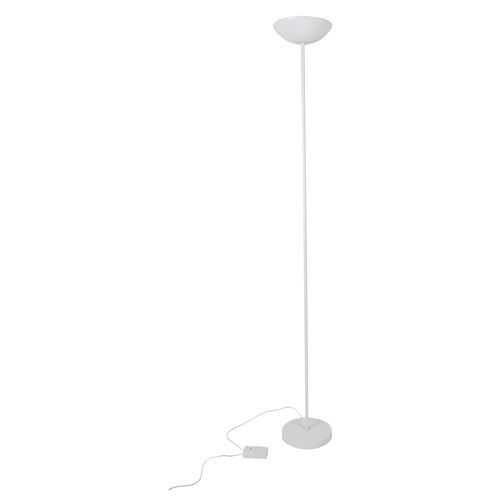 Lampadaire Base Ronde En Métal Jack Blanc