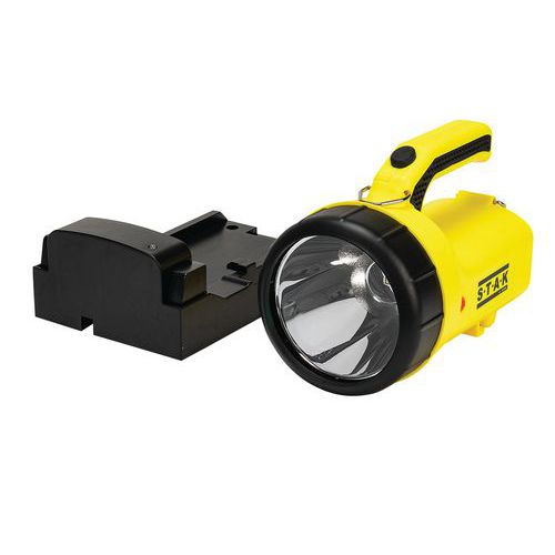 Kit Phare Rechargeable 5w+ Base Murale De Chargement