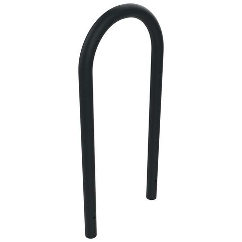 Buton Design - Arceau Épingle ARCHI 42 cm - Tube Métal Ø 50 mm Gris Foncé - Acier Anodisé - 70 cm Hauteur