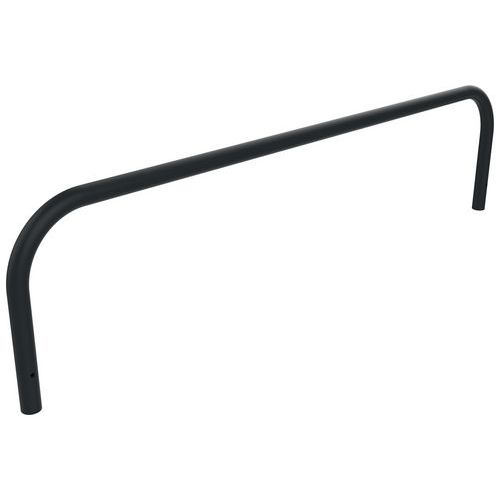 Arceau Bord Archi 2 M Tube Métal Ø 50mm 2 Coudes Gris 7016