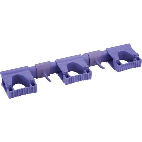 Support Mural Hygiénique Hi-flex - 42cm - Violet