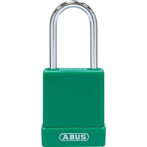 Abus - Cadenas 76BS Vert - Anse 38mm - Aluminium Robuste et Sécurisé