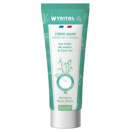 Crème Mains Hydroalcoolique - Bambou Musc Blanc