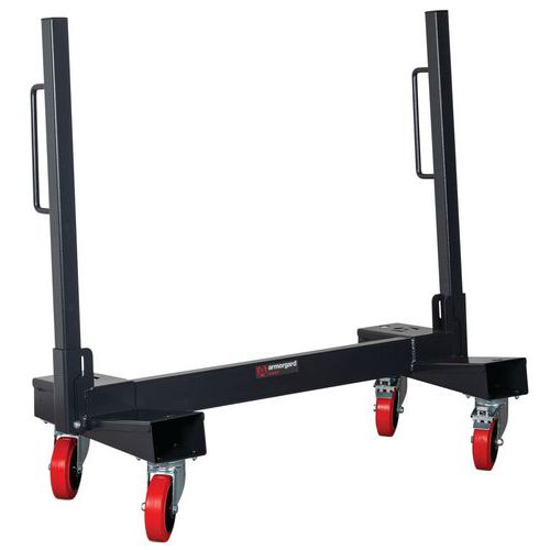 Chariot Mobile Porte Plaque Plâtre La750 - 650x1350x1130 Mm